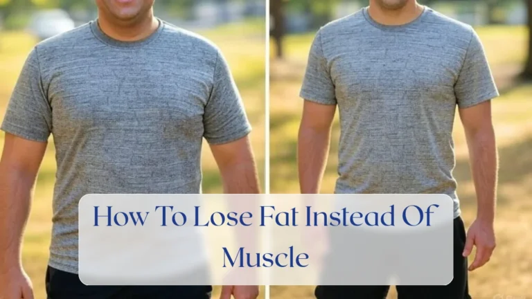 How To Lose Fat Instead Of Muscle - Weight Loss Featured Image