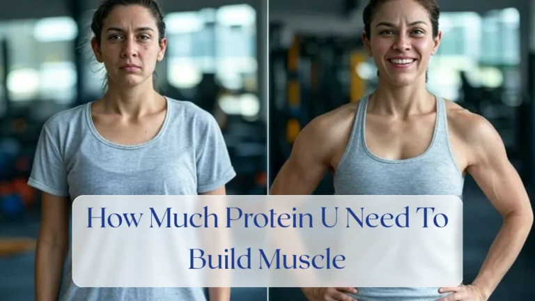 How Much Protein U Need To Build Muscle - Weight Gain Featured Image