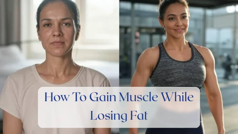 How To Gain Muscle While Losing Fat - Weight Gain Featured Image