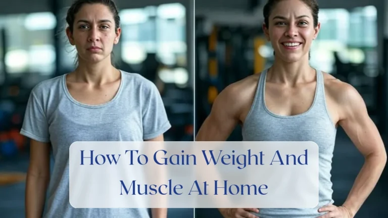 How To Gain Weight And Muscle At Home - Weight Gain Featured Image
