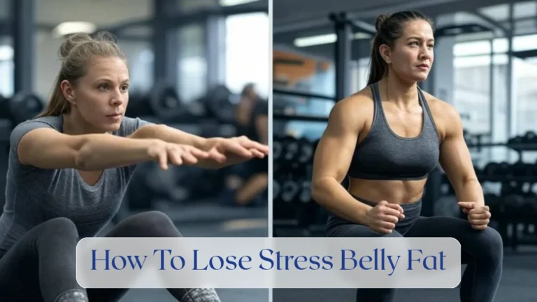 How To Lose Stress Belly Fat - Spot reduction Featured Image