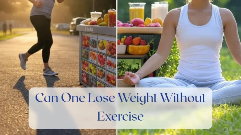 Can One Lose Weight Without Exercise - Fitness Facts Featured Image