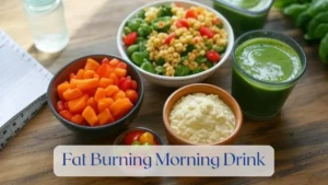 Fat Burning Morning Drink - Diet & Nutrition Featured Image