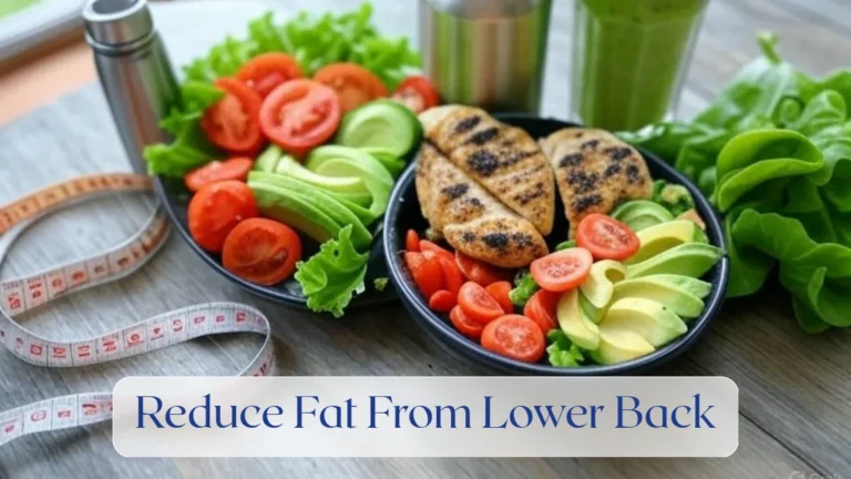 Reduce Fat From Lower Back - Diet & Nutrition Featured Image